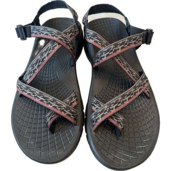 Men’s Chaco Z/1 Classic Black Gray Adjustable Sandals Size 13 main image 7